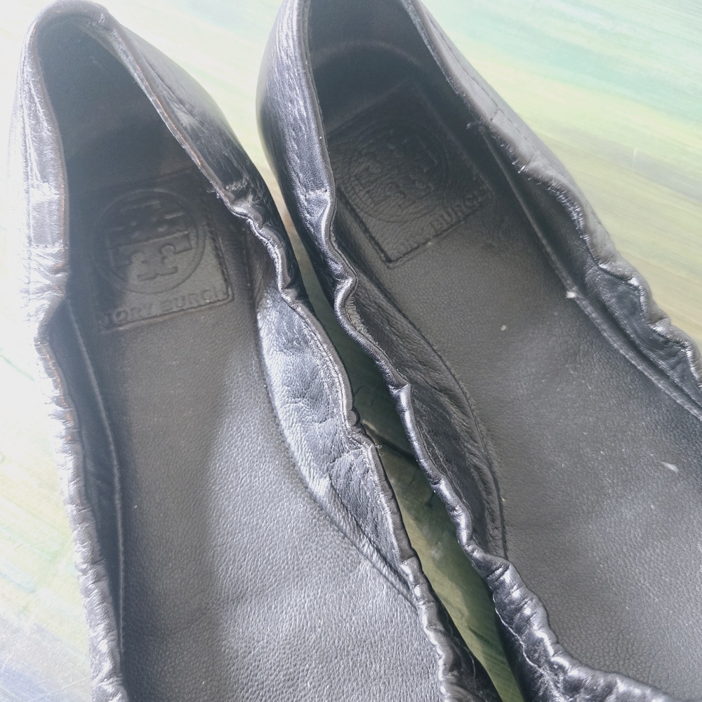 Tory Burch Leather Flats - Picture 8 of 9